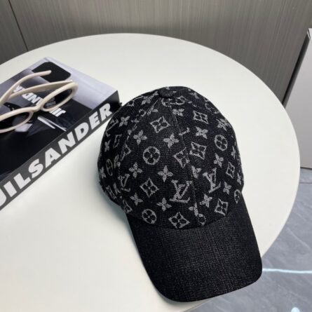 LV Louis Vuitton original denim baseball cap 🧢lightweight and breathable. - Image 9